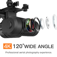 2021 nowy dron GPS 4k profesjonalne 8K kamera HD 2-osiowy Gimbal Anti-Shake fotografii lotniczej bezszczotkowy składany Quadcopter 1.2km 2